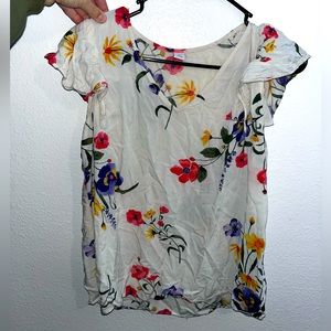 Floral shirt from old navy